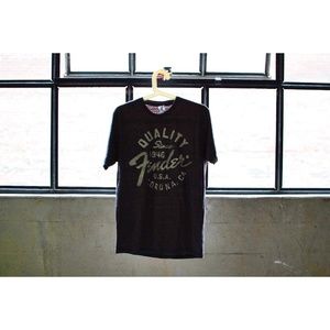 Urban Outfitters Fender Charcoal T-shirt (M)